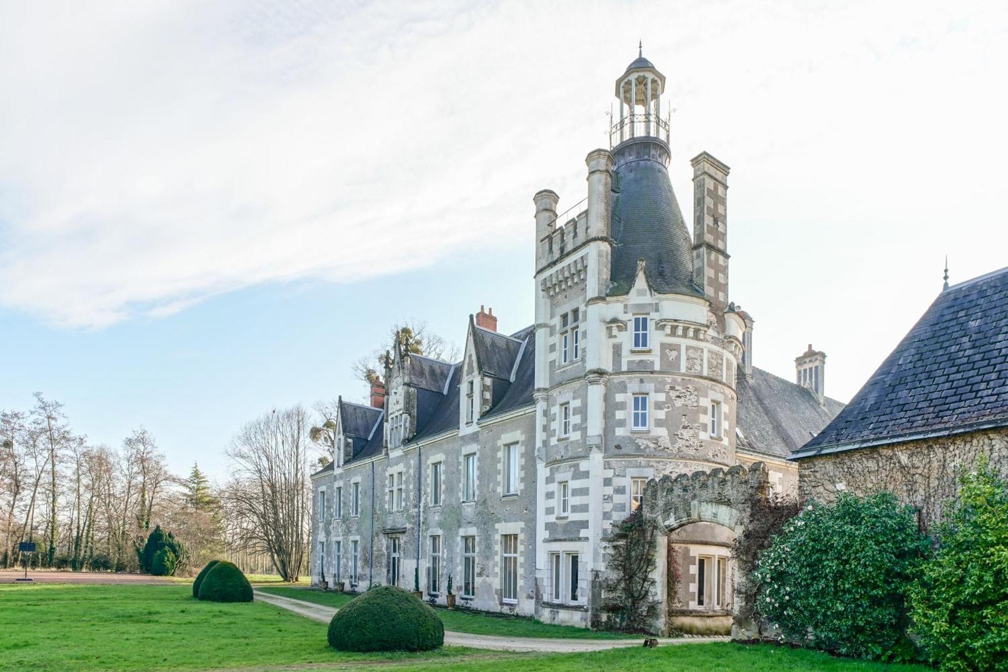 Chateau De Thouare Thouaré-sur-Loire Exterior foto